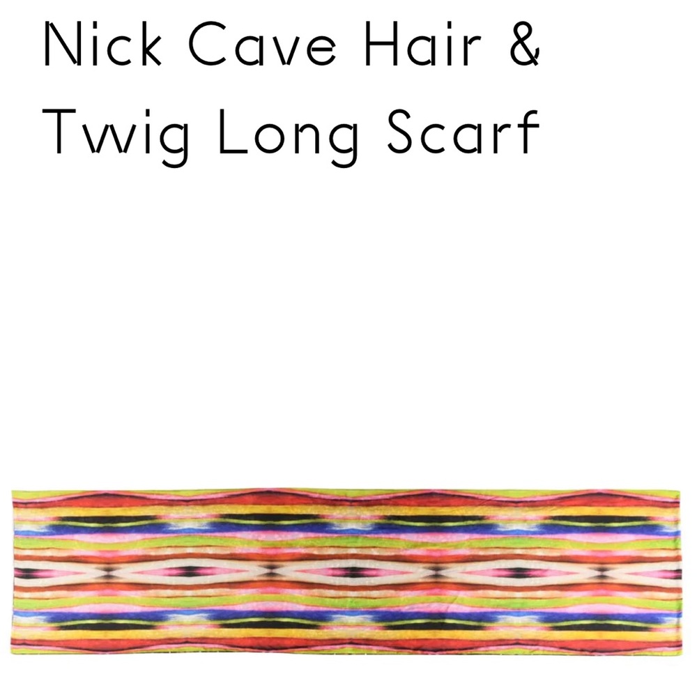 Nick Cave artist-designed double-sided silk scarf - Picture 4 of 4